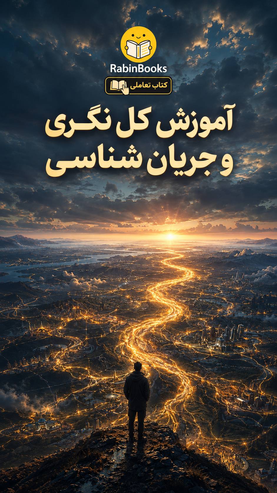 جلد کتاب آموزش کل نگری و جریان شناسی