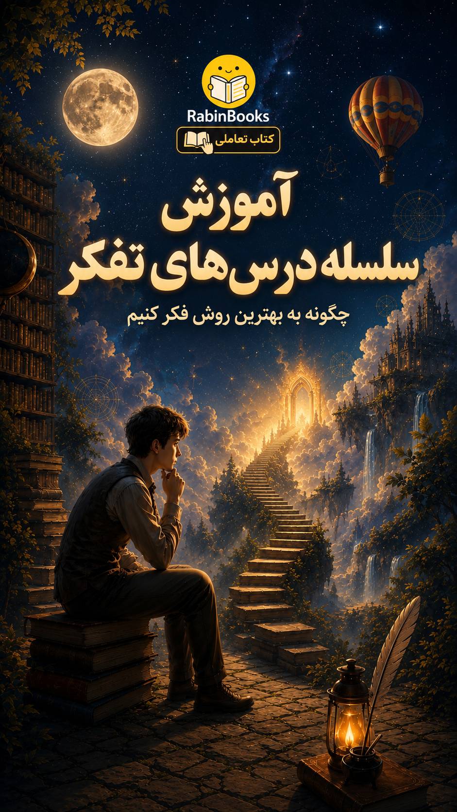 جلد کتاب  آموزش  سلسله درس‌های تفکر