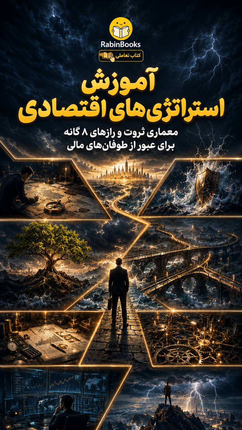 جلد کتاب آموزش استراتژی‌های اقتصادی