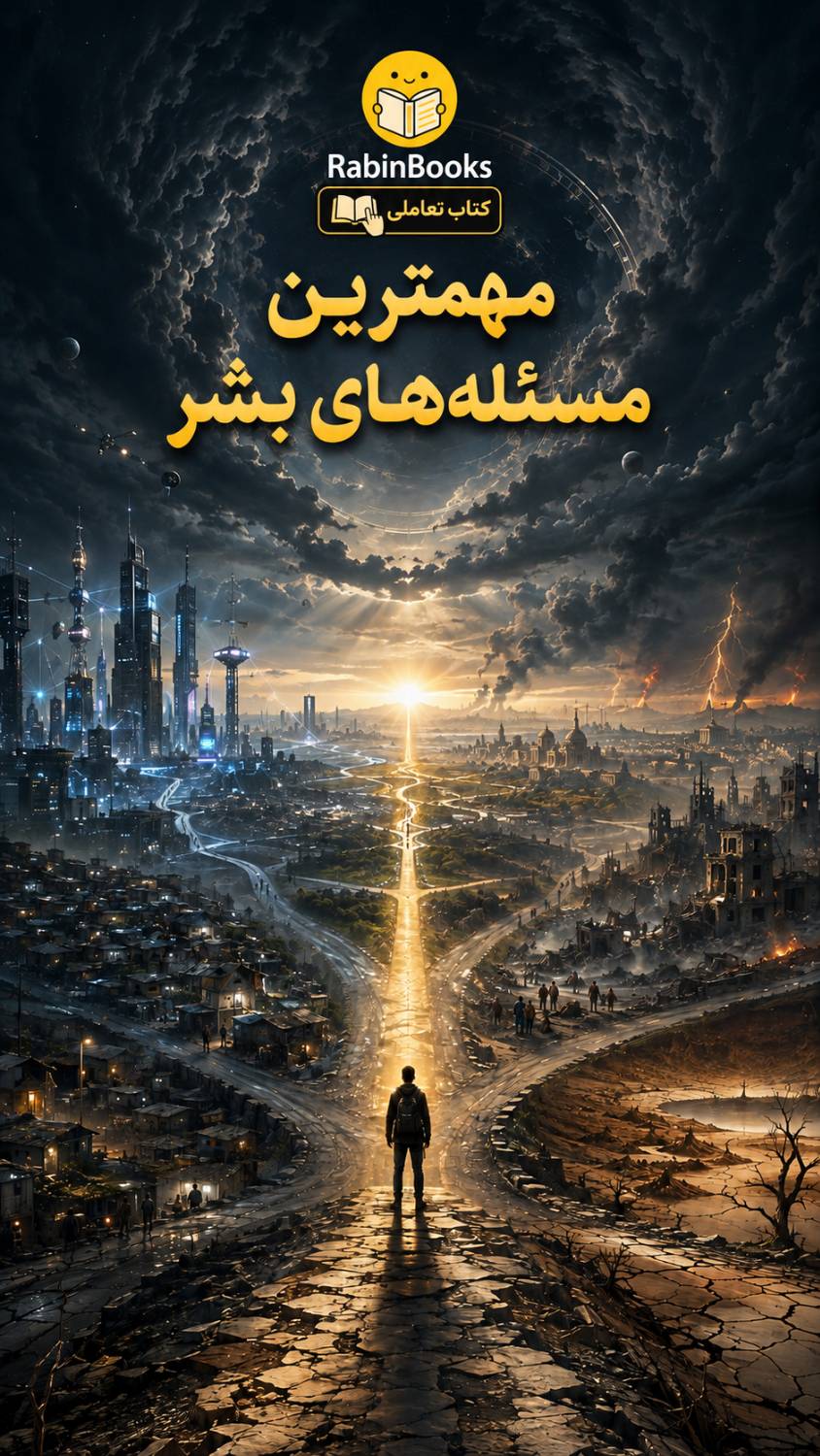 جلد کتاب مهمترین مسئله‌های بشر