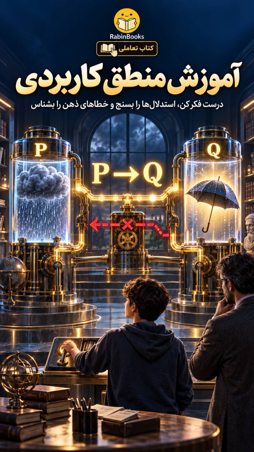 جلد کتاب آموزش منطق کاربردی