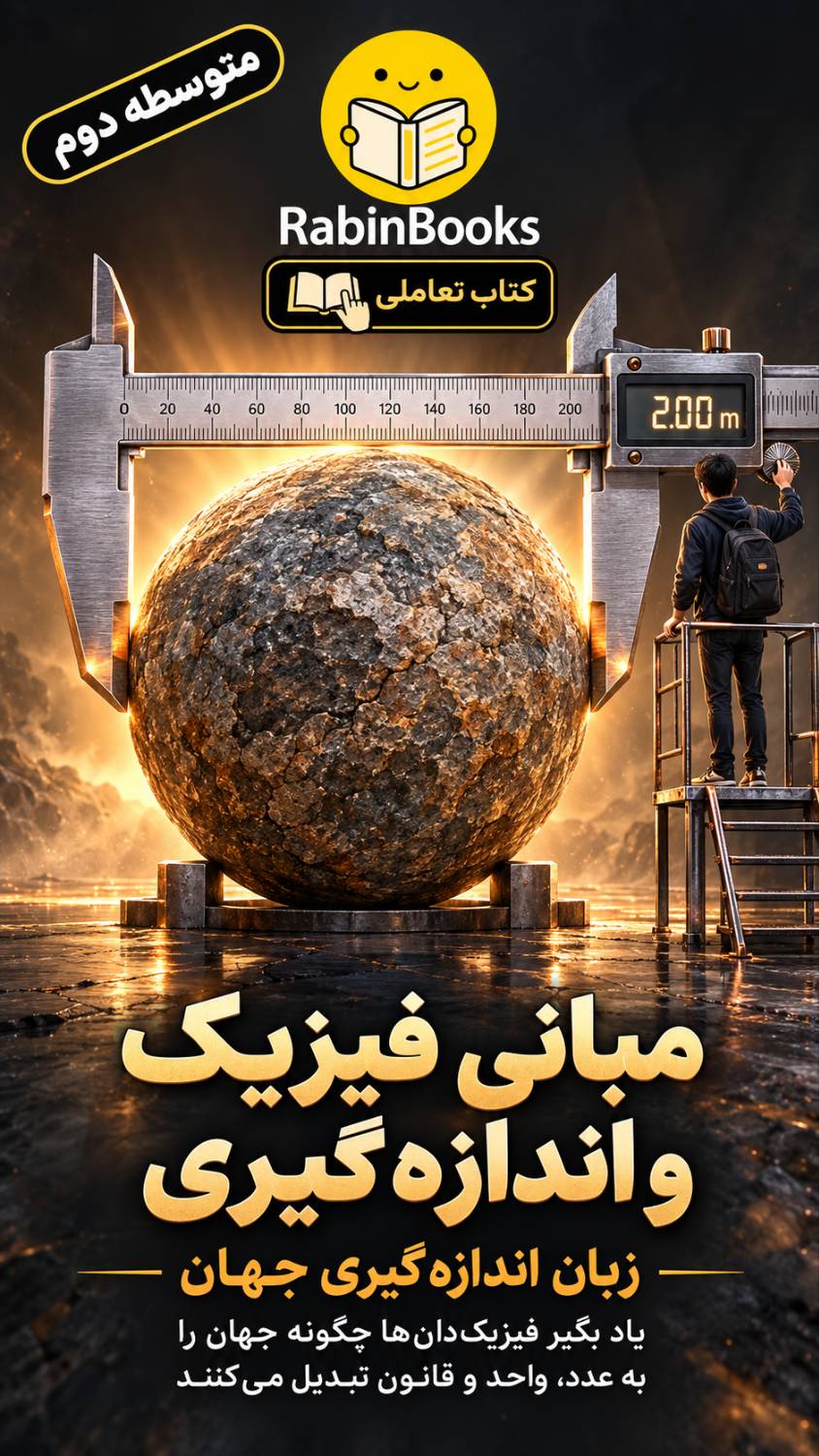 جلد کتاب  مبانی فیزیک و اندازه‌گیری 