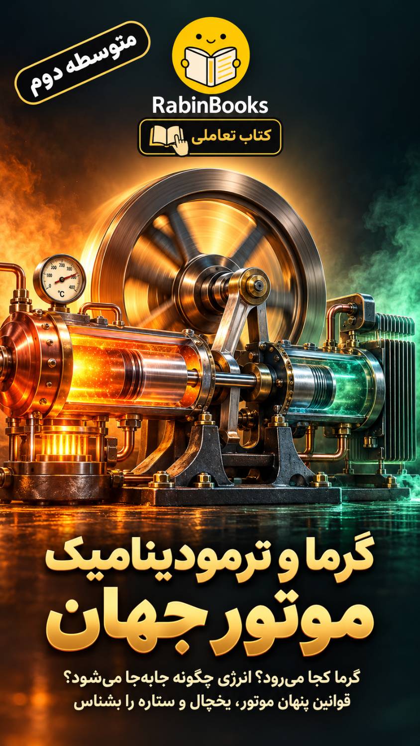 جلد کتاب گرما و ترمودینامیک