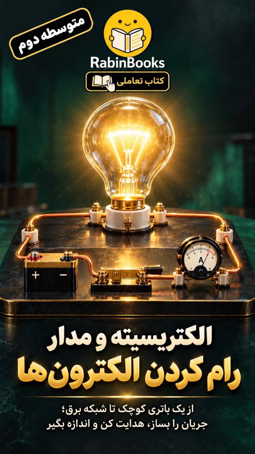 جلد کتاب  الکتریسیته و مدار 