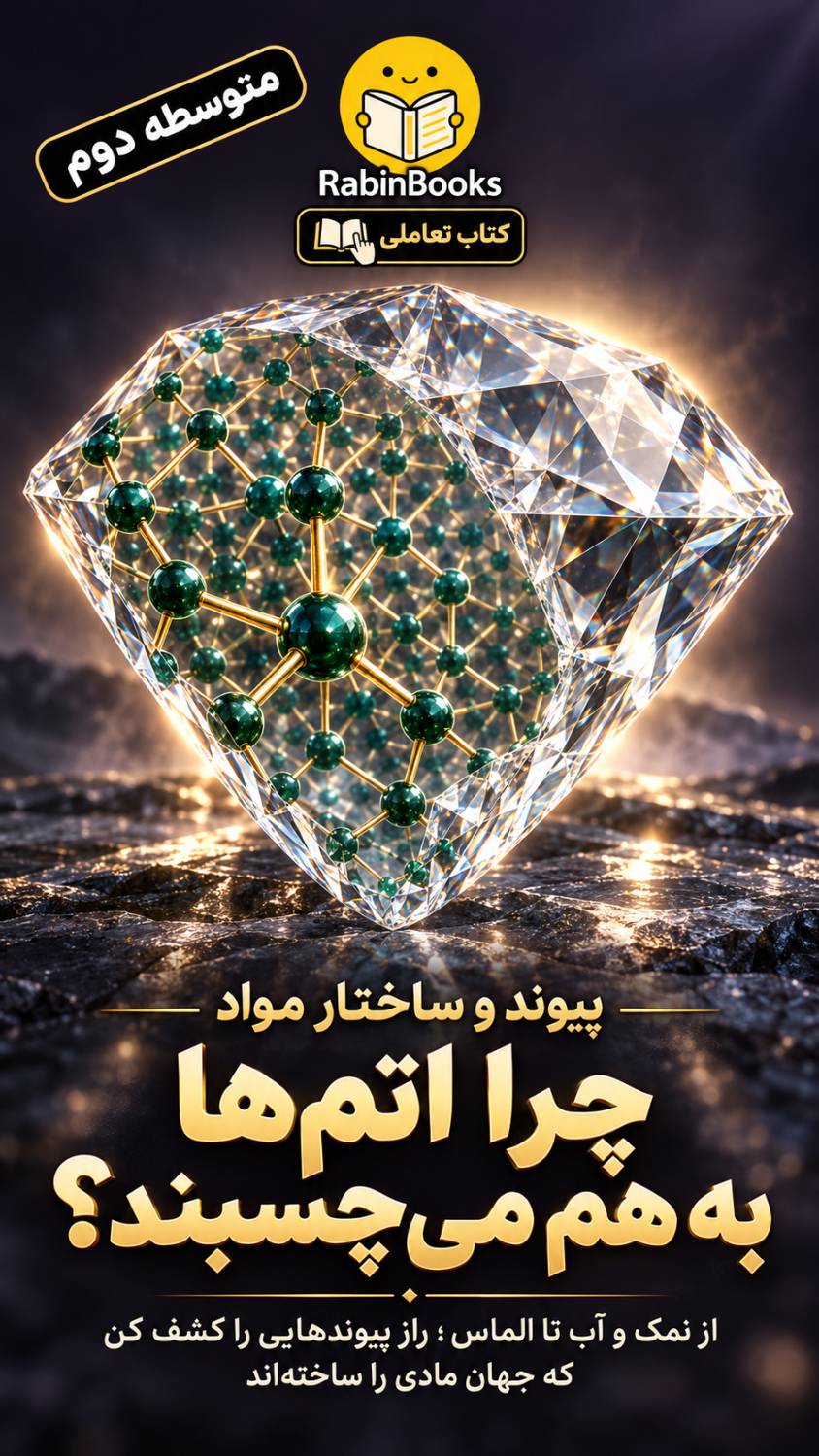 جلد کتاب پیوند و ساختار مواد