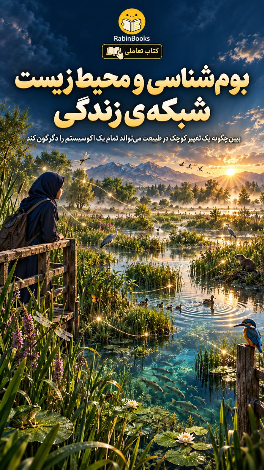 جلد کتاب  بوم‌شناسی و محیط زیست