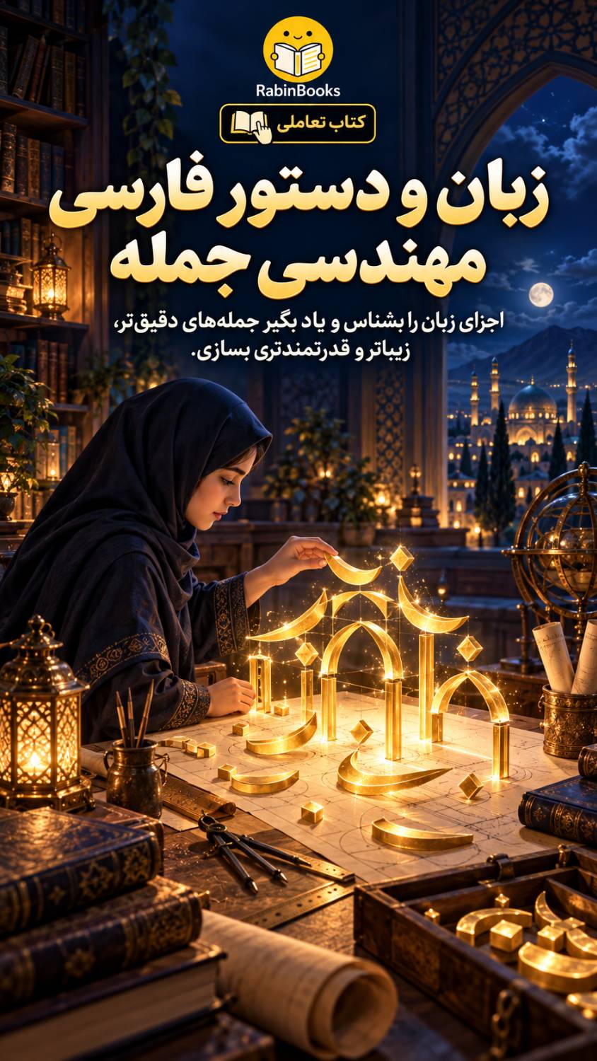جلد کتاب  زبان و دستور فارسی